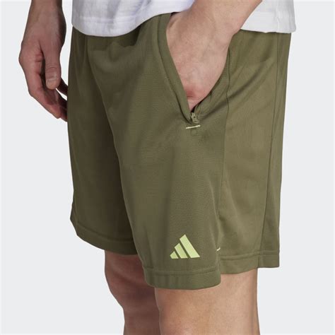 adidas ij9615|Train Essentials Seasonal Camo Shorts .